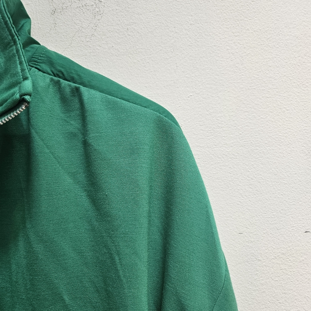 NWT Happily Grey 1/4 Zip Pullover Top Athleisure Comfy Set Green Size XL - Picture 5 of 12